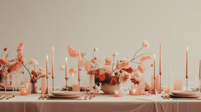 Les secrets d’une décoration de mariage réussie : Table, salle, espace