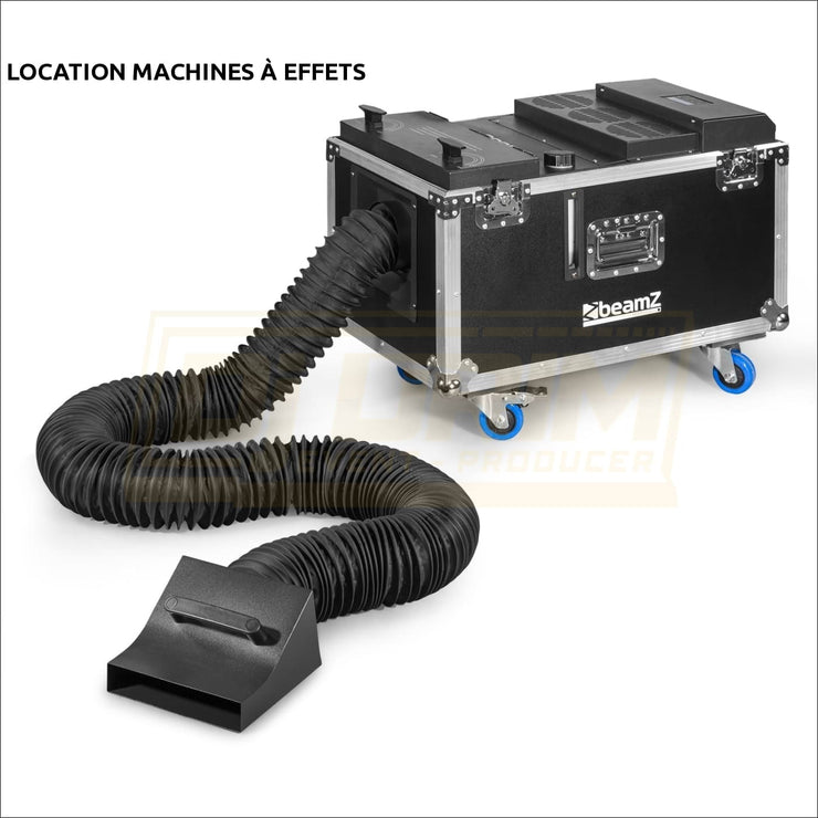 BeamZ Professional LF1500 - Machine à Fumée Lourde, Technologie Ultrason